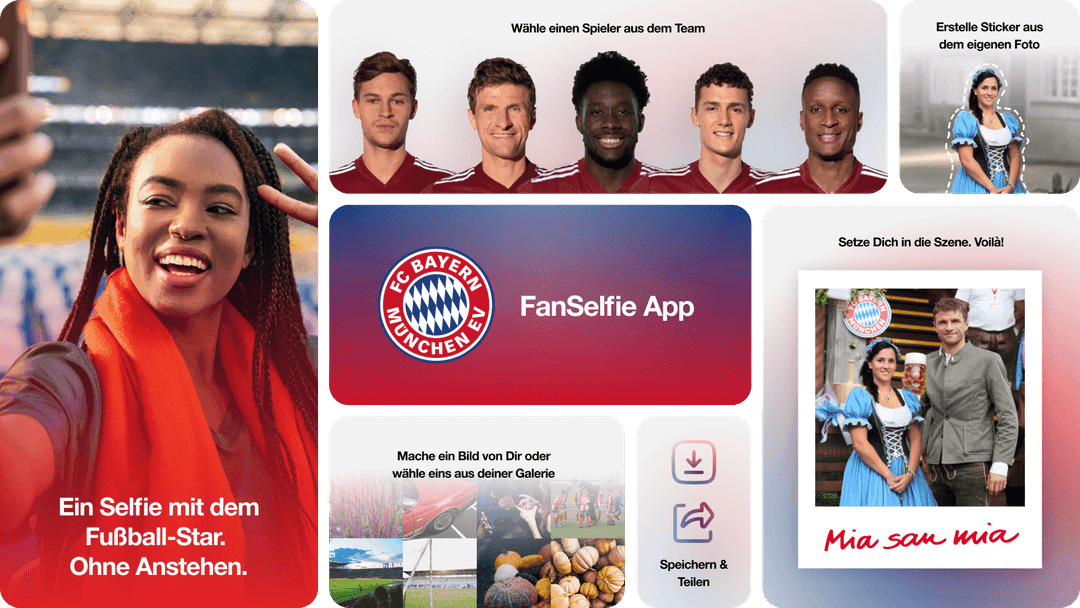 FC Bayern München FanSelfie App